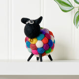 MODWOOL Felt Ball 3.5h" Sheep Decor