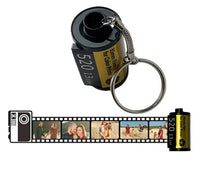 Personalized photo film key chains