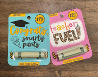 Pouches for Money Cards | 10 Pouches Per Pack | Adhesive Money Holder Pouch